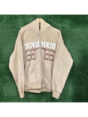 Lady Gaga Opera Haus Mayhem Ball Tour Zip-Up Hoodie Size Large